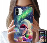 ETUI DO XIAOMI REDMI A2 - ŚWIĄTECZNY NIEDŹWIEDŹ BOMBKI CASE +FOLIA