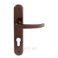 klamka malowana brązowa 72mm wc - mp kl d7w br