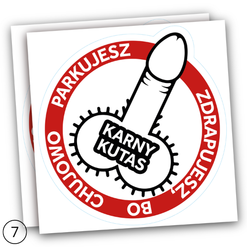 NAKLEJKI KARNE WLEPY 25 szt zdjęcie 15