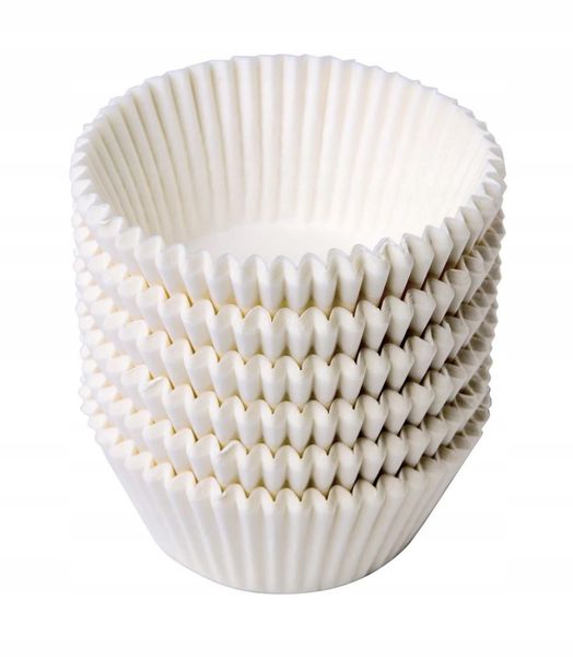 FOREMKI PAPILOTKI MINI 35x20 cm - białe 200 szt zdjęcie 1