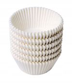 FOREMKI PAPILOTKI MINI 35x20 cm - białe 200 szt