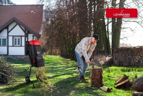 ROZDRABNIACZ DO GAŁĘZI RĘBAK ELEKTRYCZNY MOCNY SAMOZASYSAJĄCY 3600W + TORBA na Arena.pl