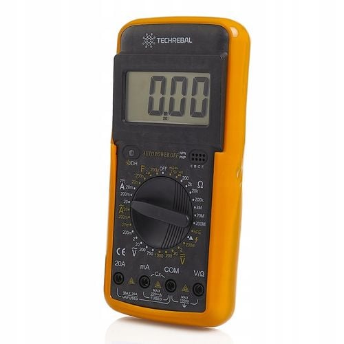 MULTIMETR MIERNIK NAPIĘCIA PRĄDU TECHREBAL DT9205A na Arena.pl