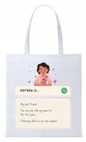 Dla Mamy Mamusi Prezent Torba Eco Biała Shopper Z Nadrukiem Ze Zdjęciem