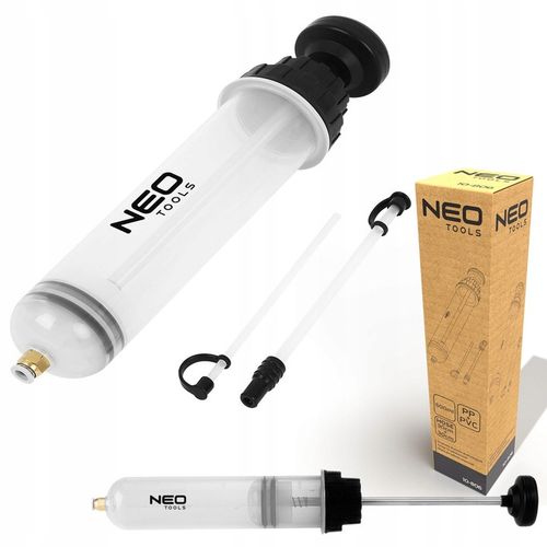 NEO STRZYKAWKA ODSYSARKA OLEJU PŁYN HAMULCOWY PALIWO 500ML WYSYSARKA RĘCZNA na Arena.pl