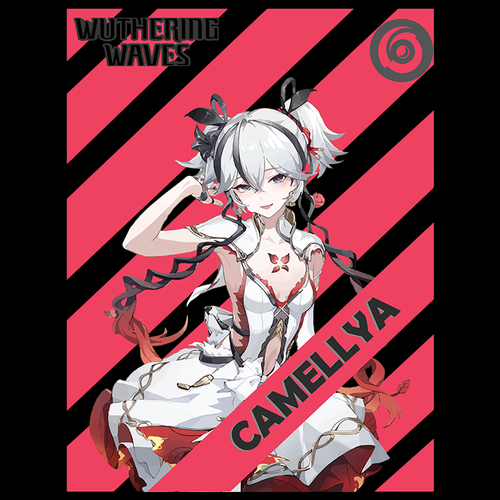 Koszulka Czarna Wuthering Waves - WYBIERZ FASON I KOLOR KOSZULKI Męska M na Arena.pl