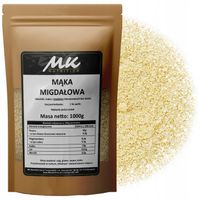 Mąka migdałowa, mielone migdały blanszowane bez skórki 1kg MK 1000g