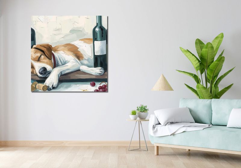 Obraz 100x100cm Leniwe Popołudnie zdjęcie 2