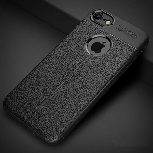 Etui Grain Leather iPhone 8 czarny/black na Arena.pl