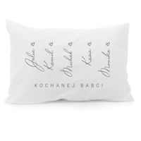 Poduszka dekoracyjna PODŁUŻNA z nadrukiem na Dzień Babci PREZENT DLA BABCI