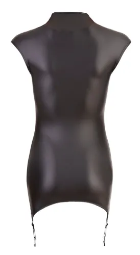 cottelli party sukienka krotka czarny mat m z zamkiem i pasami na Arena.pl