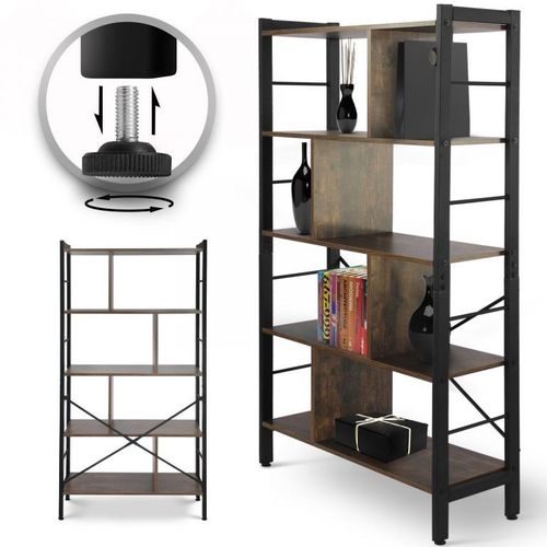 Miadomodo Regał w stylu retro, 79 x 30 x 155 cm na Arena.pl