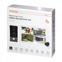 Wideodomofon WIFI TUYA Full HD 10 z Szyfratorem na KOD BRELOK + Aplikacja