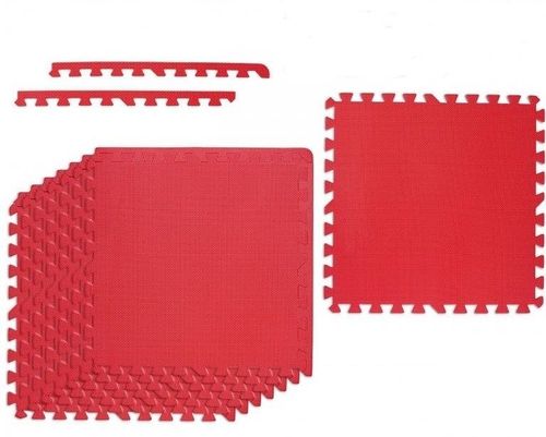 MOVIT Zestaw podkładek ochronnych, czerwony, 3 m² na Arena.pl
