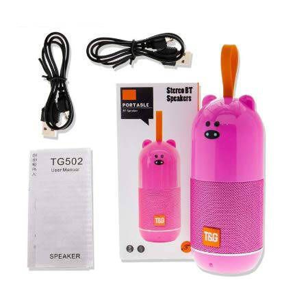 GŁOŚNIK BLUETOOTH BEZPRZEWODOWY PRZENOŚNY MOBILNY FM BT USB RADIO CHARGE TG502 zdjęcie 5