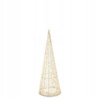 Ozdoba Choinka Led Złota 40cm