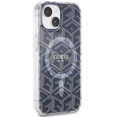 Etui Guess do iPhone 15, iPhone 14, iPhone 13, Czarny, MagSafe na Arena.pl