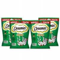 ZESTAW 4X PRZYSMAK DLA KOTA DREAMIES Z NUTĄ KOCIMIĘTKI 180G