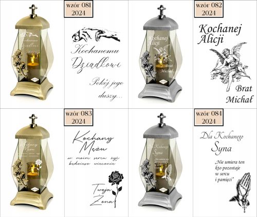 ZNICZ z różą GRAWER KAPLICZKA personalizowany napis dedykacja DLA BRATA na Arena.pl