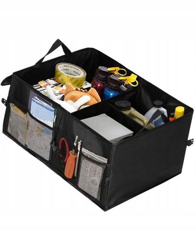 Torba Organizer do Bagażnika Samochodu Auta Kufer XXXL Składany Duży Mocny na Arena.pl