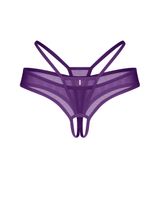 stringi otwarte fioletowe vibres 2xl/3xl obsessive