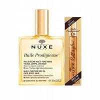 NUXE Huile Prodigieuse Suchy olejek, 100ml + Suchy olejek Roll-On, 8ml