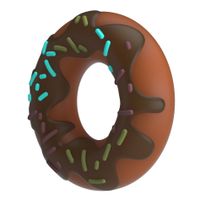 pierścień erekcyjny pretty love choco super donut silikonowy supermiękki