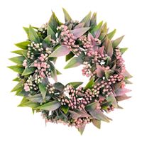 WIANEK NA DRZWI JESIENNY STROIK NA GRÓB DO ZAWIESZENIA DEKORACJA STOŁU 22cm