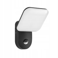 Kinkiet, lampa zewnętrzna elewacyjna czarna czujnik ruchu sensor NAMMI XX