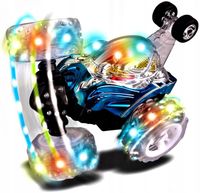 SAMOCHÓD STEROWANY AUTO TWISTER AKROBATA DUŻY LED