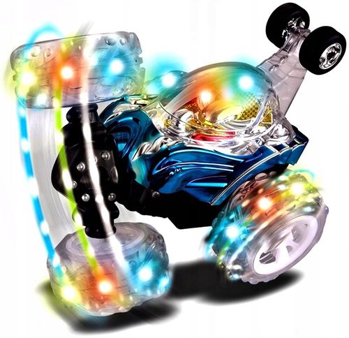 SAMOCHÓD STEROWANY AUTO TWISTER AKROBATA DUŻY LED na Arena.pl