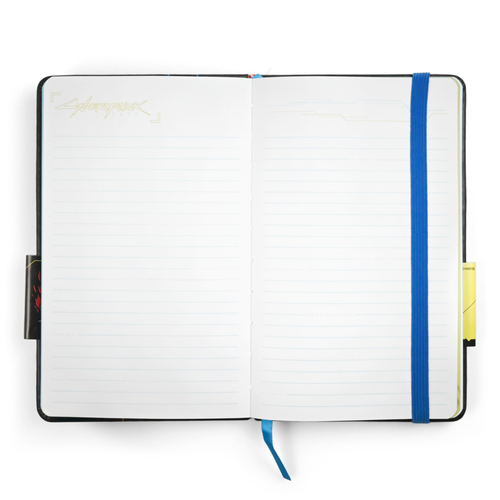 Czarny Samurai | 21 x 13.7 cm | Papier | Zeszyt Notatnik | Cyberpunk 2077 na Arena.pl