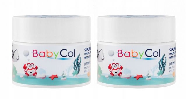 2x BabyCol COLWAY Dla Dzieci - Kolagen Rybi, Wit D3, C, K2 - 60 Pastylek zdjęcie 9