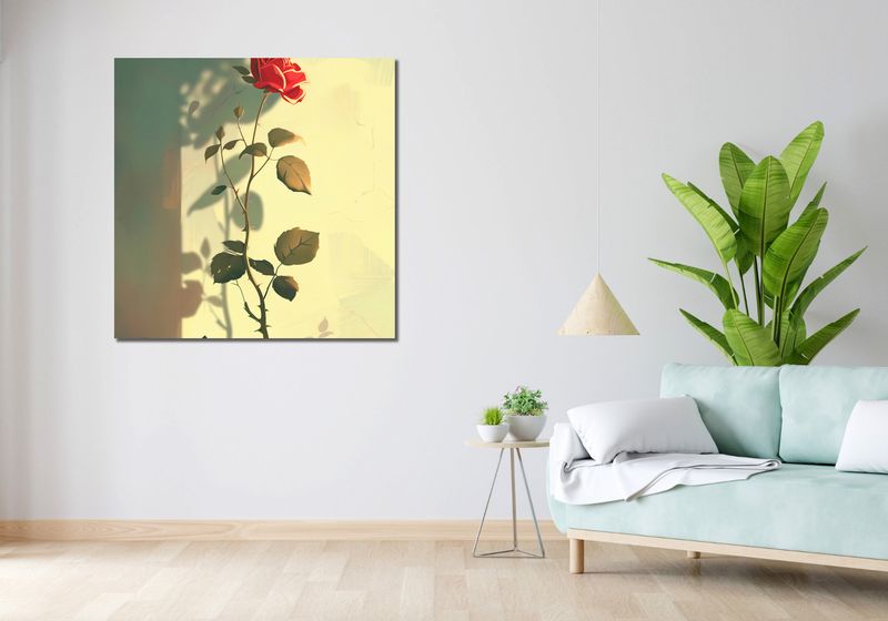 Obraz 100x100cm Subtelność zdjęcie 2