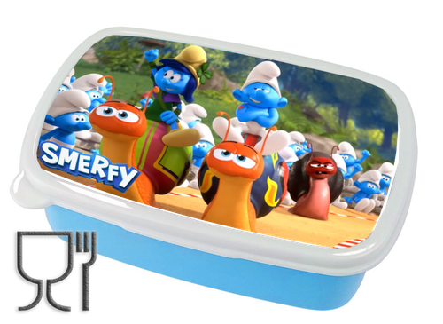 Pojemnik śniadaniowy Smerfy - Przygody na Arena.pl