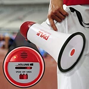 MEGAFON PYLE TYPU HORN PRZENOŚNY FUNKCJA SYRENY MOCNY BARDZO GŁOŚNY 108dB ! na Arena.pl