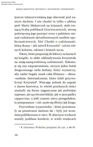 Ksiądz Krzysztof Grzywocz i duchowość codzienności na Arena.pl