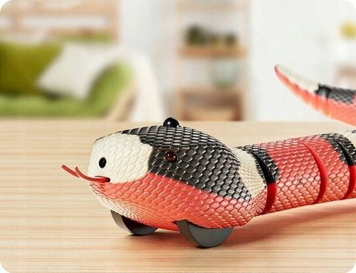 WĄŻ RUCHOMY USB ZABAWKA DLA KOTA INTERAKTYWNA na Arena.pl