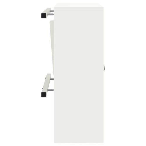 skrzynka na listy Biały 30 x 23 x 55 cm Stal na Arena.pl