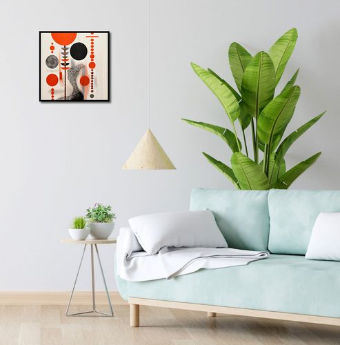 Plakat 40x40cm Kontrastowy Kosmos na Arena.pl