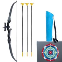 Zestaw Łucznika Łuk Dla Dzieci Strzały Tarcza Kołczan