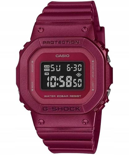 Zegarek damski CASIO G-Shock Digital Casio-GMD-S5600RB-4ER na Arena.pl