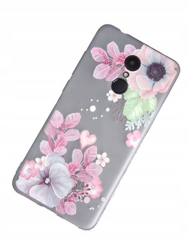 Case Etui do Xiaomi Redmi 5 Kwiaty 3D Mat Pastele na Arena.pl