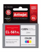 2 x Tusz do Canon CL-561XL kolor trójkolorowy Activejet AC-561RX 18ml