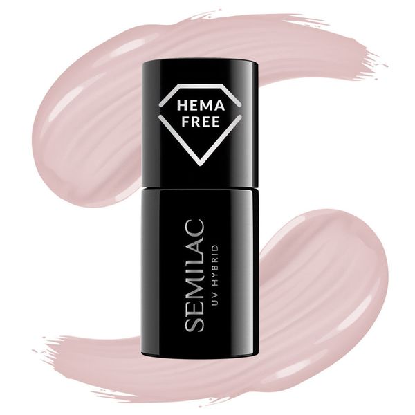 SEMILAC Lakier hybrydowy 587 Tea Rose 7ml zdjęcie 1