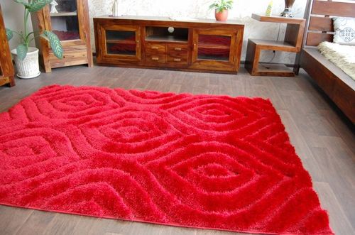 Dywan SHAGGY SOFT - 3D 2299 czerwień na Arena.pl