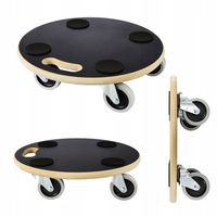 Wózek płaski udźwig 200kg PLATFORMA do przesuwania TRANSPORTU mebli 4 kółka