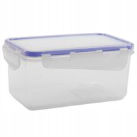 PLASTIKOWY POJEMNIK Z POKRYWKĄ NA ŻYWNOŚĆ ZAMYKANA MISKA 0,65L