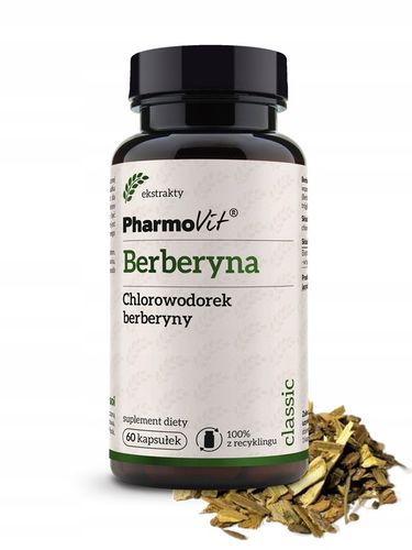 Pharmovit Berberyna 388mg 60 kapsułek Berberis aristata na Arena.pl