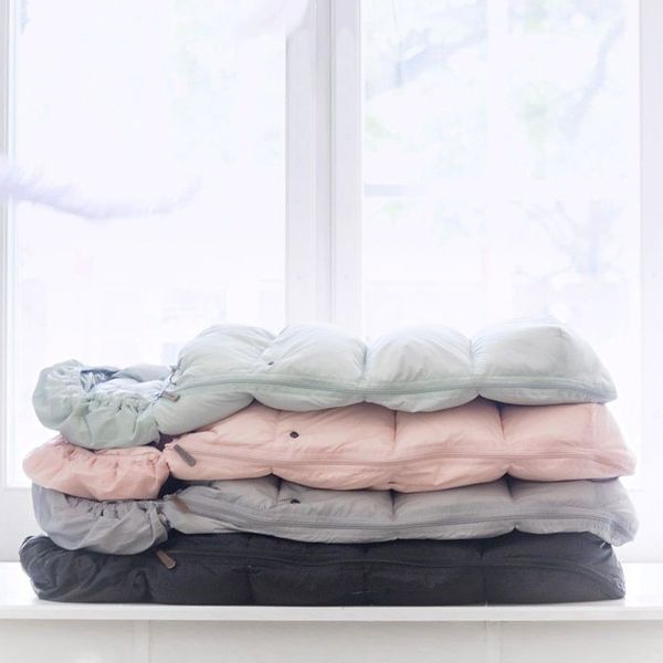 Elodie Details : Puchowy śpiworek do wózka Powder Pink zdjęcie 1